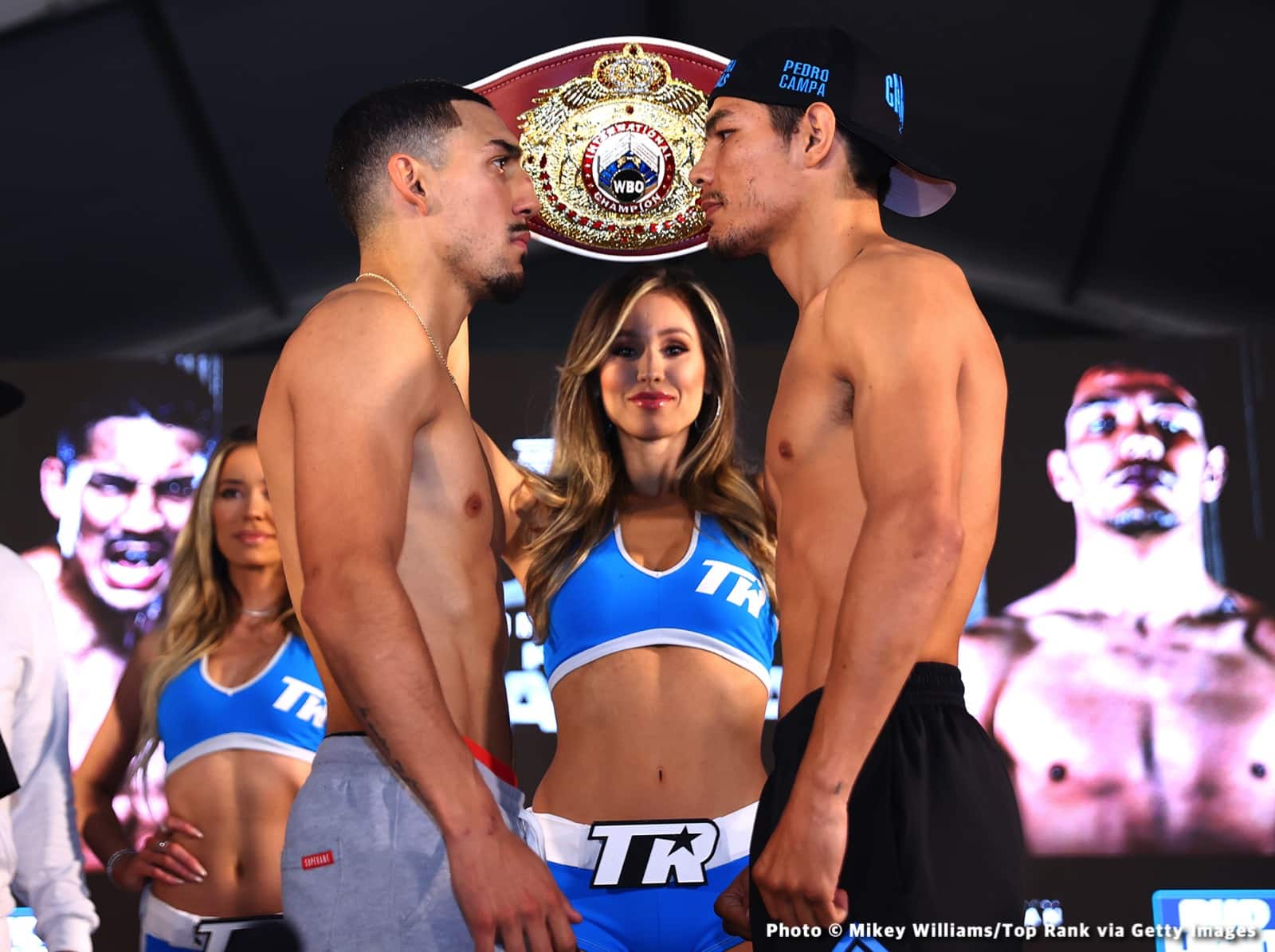 Teofimo Lopez Makes Junior Welterweight Debut with Seventh Round Stoppage over Pedro Campa in Las Vegas - Boxing Image