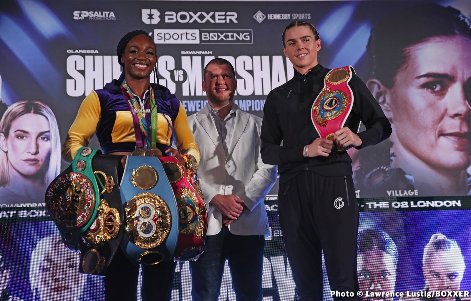 Shields vs Marshall ESPN Final Press Conference From London - Boxing Image