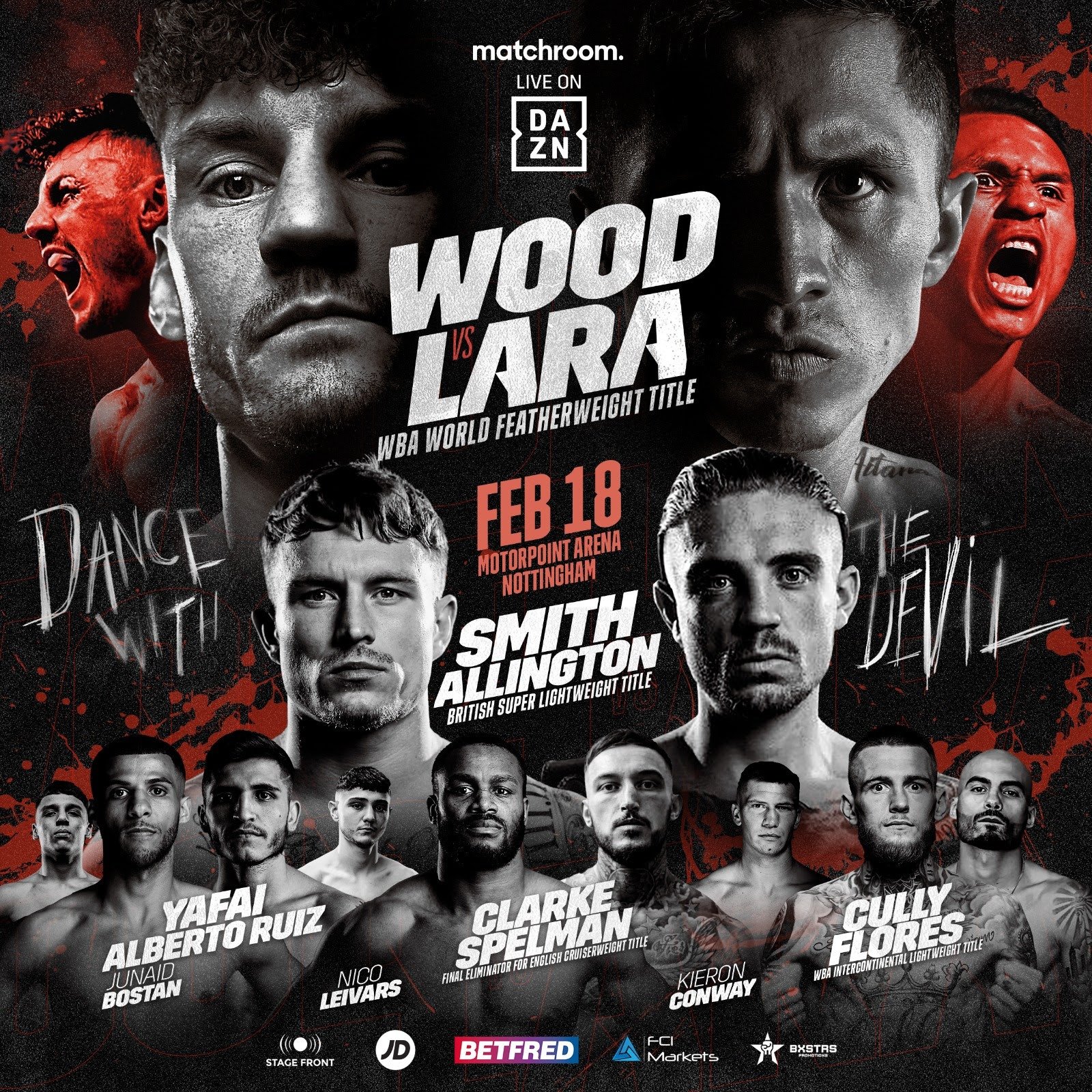 Action-Packed Undercard Confirmed For Wood Vs. Lara Barnstormer - Boxing Image