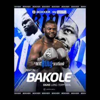 Martin Bakole Signs New Long-term Deal With Boxxer - Boxing Image