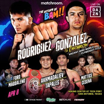Akhmadaliev Defends World Title On Rodriguez San Antonio Card - Boxing Image