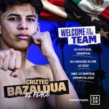 Criztec Bazaldua Signs Promotional Deal With Matchroom - Boxing Image
