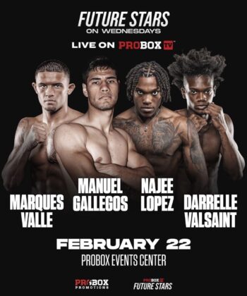 TONIGHT: Manuel Gallegos Vs Richard Vansiclen Live Stream - Boxing Image