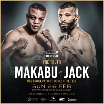 Makabu vs Jack on Sunday in Saudi Arabia - Boxing Image