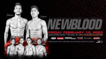 George Acosta vs Marlin Sims Tonight In Ontario - Boxing Image