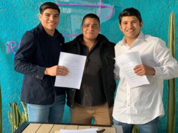 Sampson Boxing and Paco Presents Sign Mexican Duo - Boxing Image