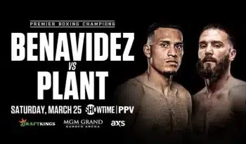 What time is David Benavidez vs Caleb Plant this Saturday? - Boxing Image