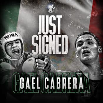 Golden Boy Signs Mexican Bantamweight Prospect Gael Cabrera - Boxing Image