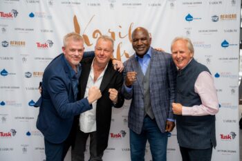 Evander Holyfield featured guest at Africa charity fundraiser in Aspen - Boxing Image