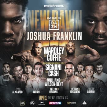 Joshua Vs. Franklin Undercard Confirmed - Boxing Image