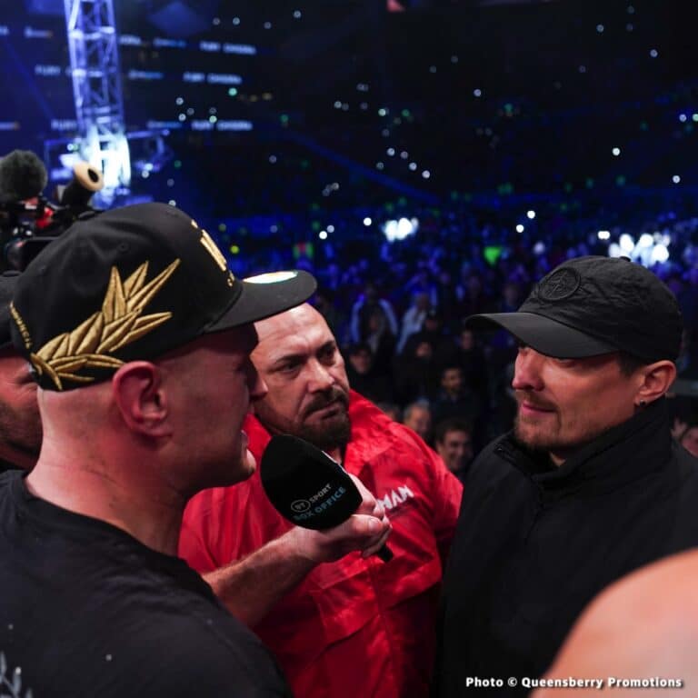 Fury vs Usyk - Who Wins The Fight In Saudi Arabia? - Boxing Image