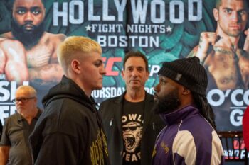 Hollywood Fight Nights -- Boston: Walsh Vs. Tucker Press Quotes - Boxing Image