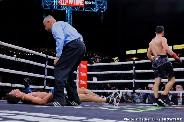 Brian Mendoza - Sebastian Fundora Fight Results - Boxing Image