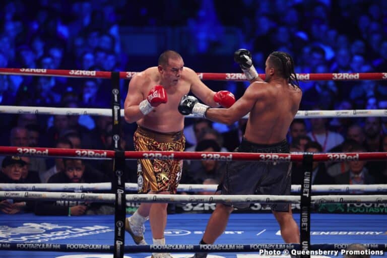 Who Won? Joe Joyce - Zhilei Zhang Fight Results - Boxing Image
