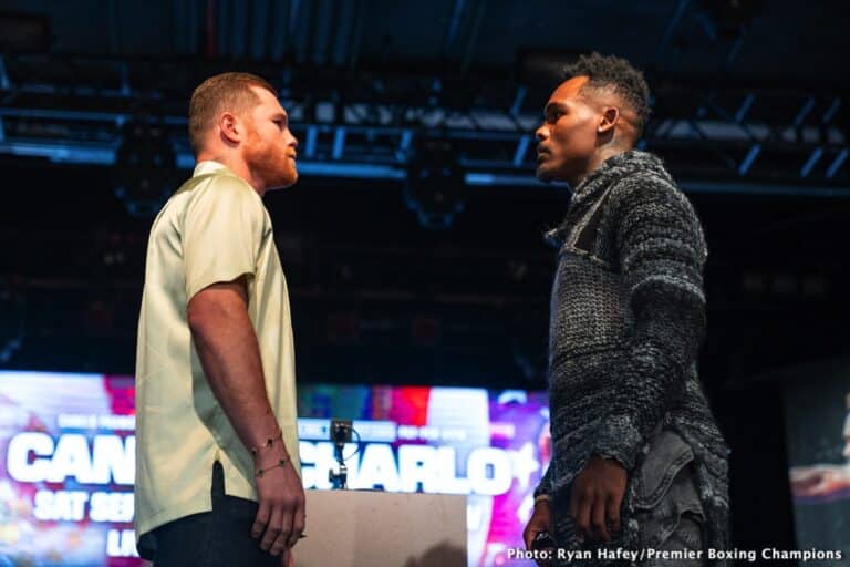 Canelo vs Charlo New York Press Conference 08.15.23 09 30 2023 Presser Boxing Photo