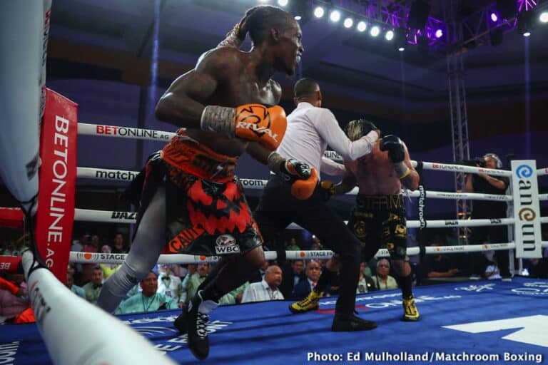 boxing: o’shaquie foster vs rocky hernandez fight night