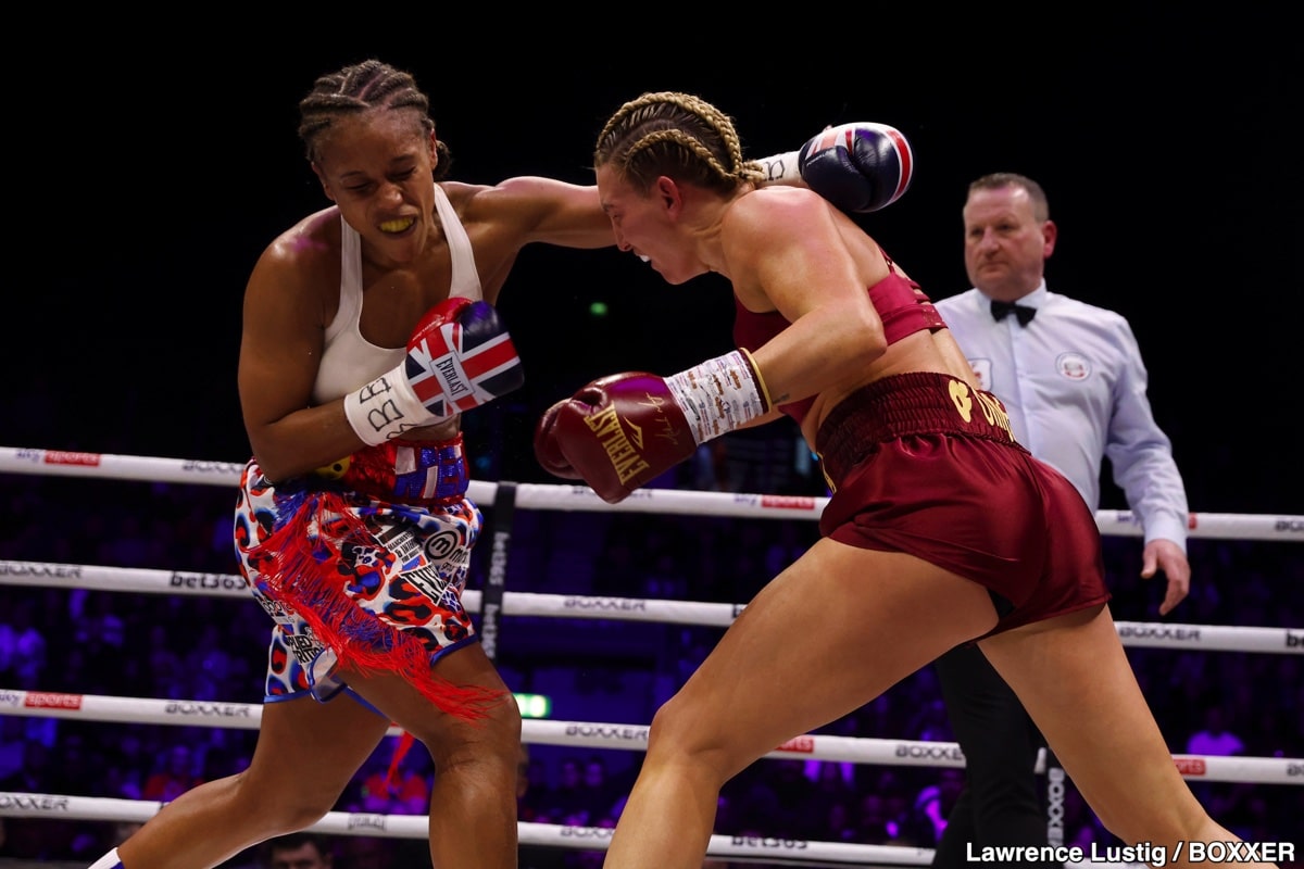 Fight Results: Natasha Jonas - Mikaela Mayer - Boxing Image