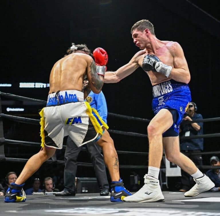 Thomas "Cornflake" LaManna Dominates Nicolas Hernandez - Fight Results - Boxing Image