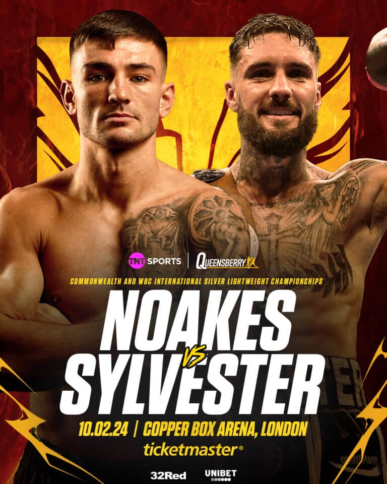 Noakes Vs Sylvester Set For Sheeraz vs Williams Undercard – Copper Box, 10 Feb - Boxing Image