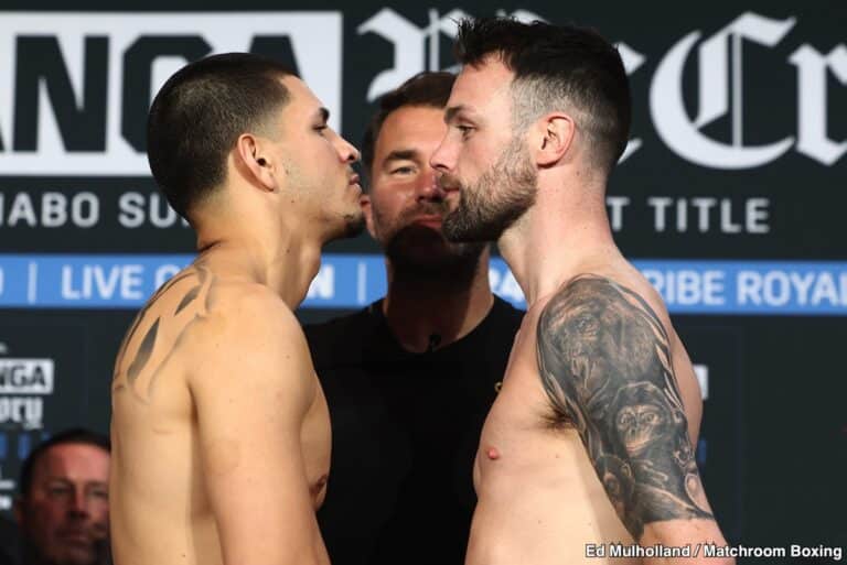 Berlanga - McCrory Official DAZN Weigh In Results - Boxing Image