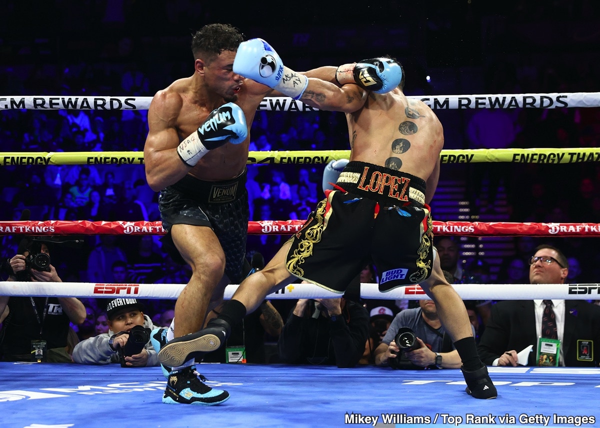 Who Won? Teofimio Lopez - Jamaine Ortiz Fight Results - Boxing Image