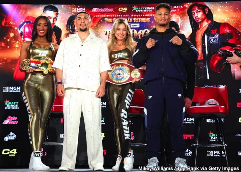 Lopez vs Ortiz, Davis vs. Pedraza: Final ESPN Press Quotes - Boxing Image