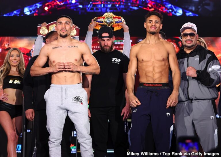 Tonight in Vegas: Ortiz vs. Teofimo Lopez for the Gold - Boxing Image
