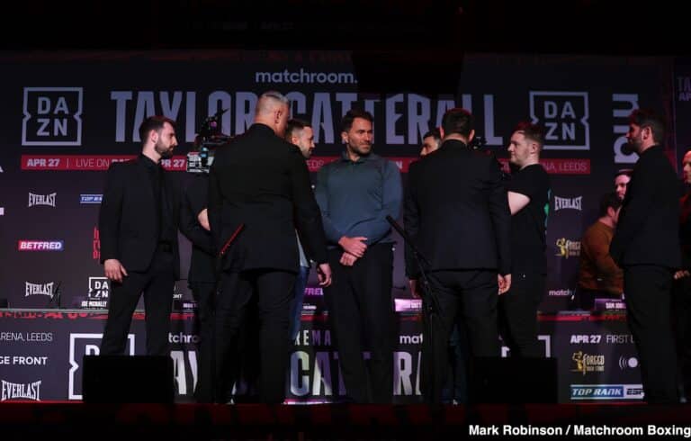 Taylor vs. Catterall 2 Manchester press conference quotes - Boxing Image