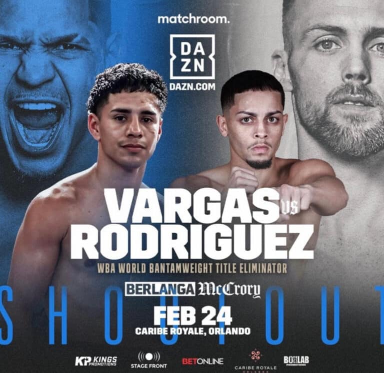 Antonio Vargas Ready to Shine in Eliminator Against Rodriguez - Boxing Image