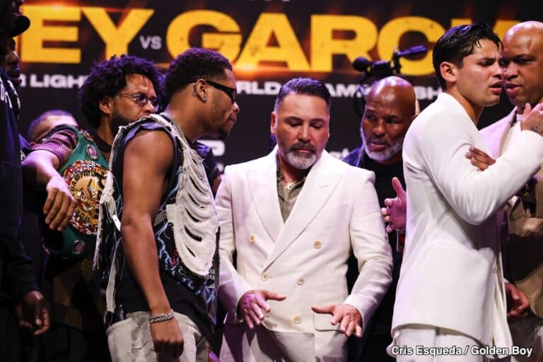 Garcia vs. Haney: bizarre press conference - Boxing Image