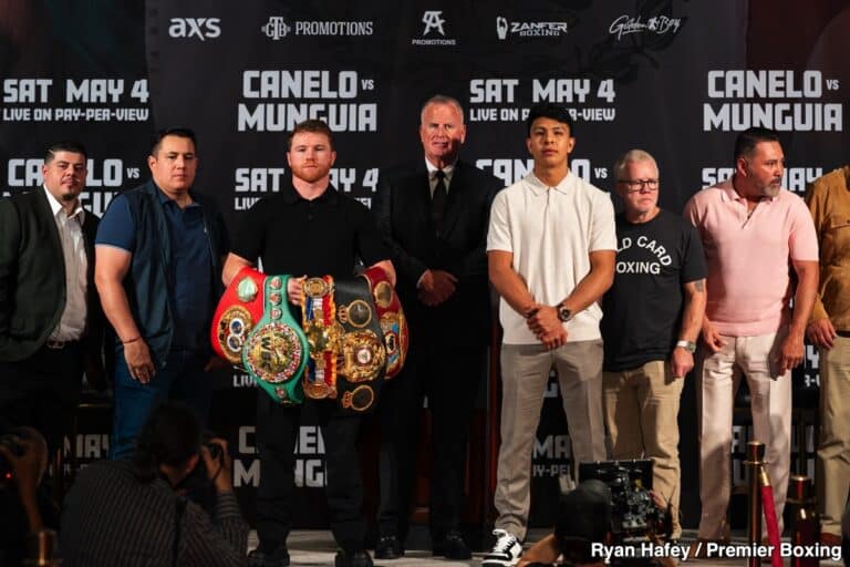 Gloves Off: Canelo vs. Munguia Debuts April 24 on Prime Video - Boxing Image