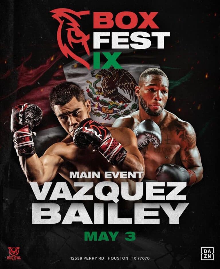 Celebrate Cinco de Mayo with Red Owl Boxing's BOX FEST IX Live on DAZN - Boxing Image