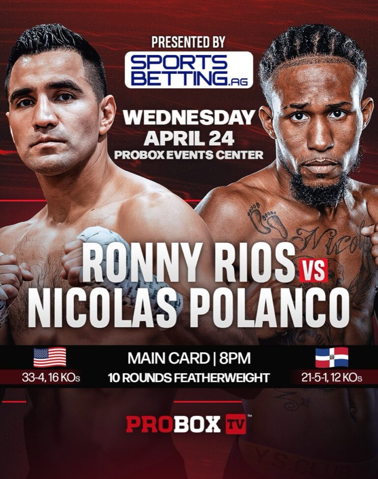 Ronny Rios Fighting For Final Chapter In Boxing Career On April 24 - Boxing Image
