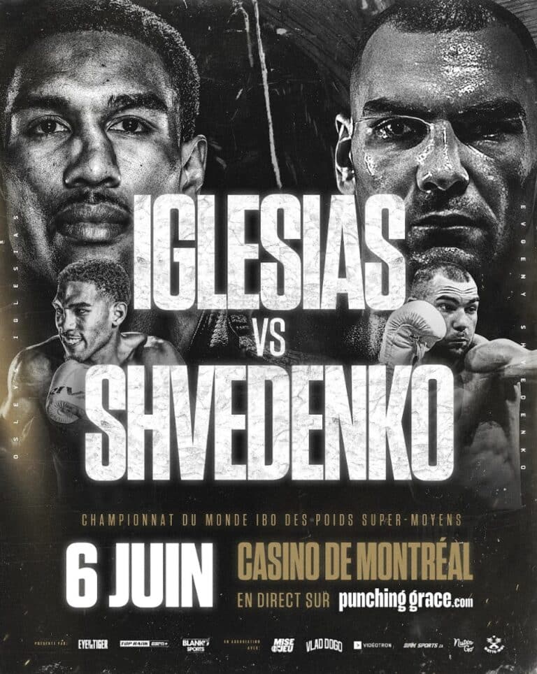 Osleys Iglesias to Defend IBO Title Against Evgeny Shvedenko In Montreal - Boxing Image