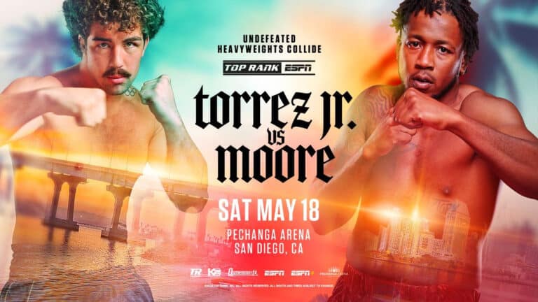 Torrez vs Moore to open ESPN telecast featuring Emanuel Navarrete-Denys Berinchyk lightweight title showdown - Boxing Image